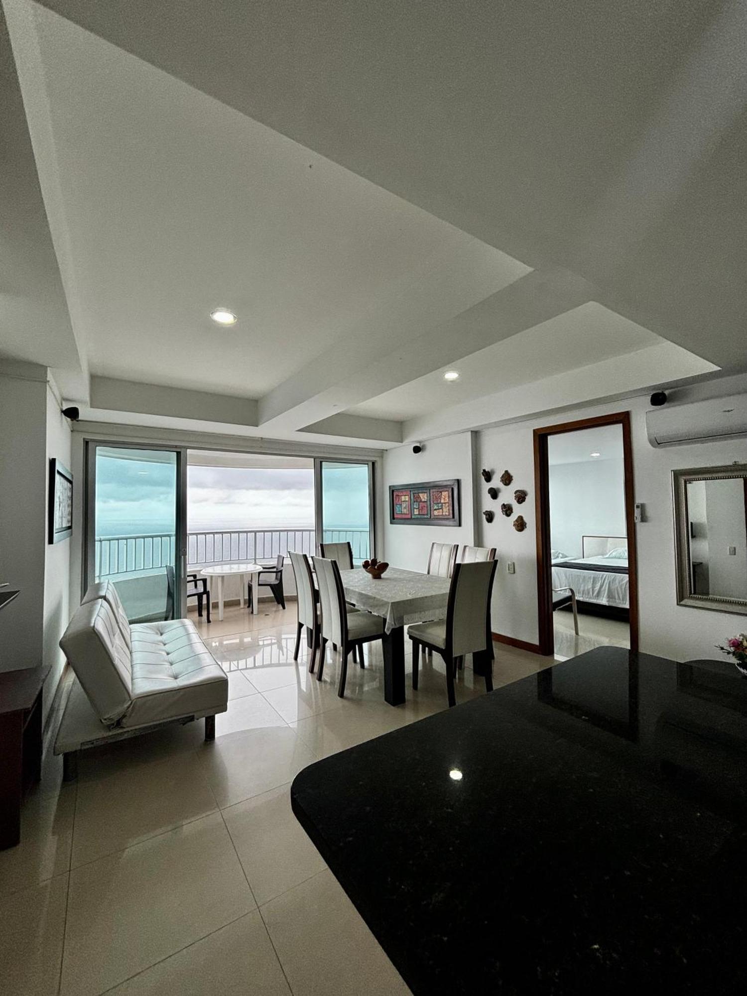 Paraiso En Bocagrande Con Vista Al Mar Cartagena ภายนอก รูปภาพ