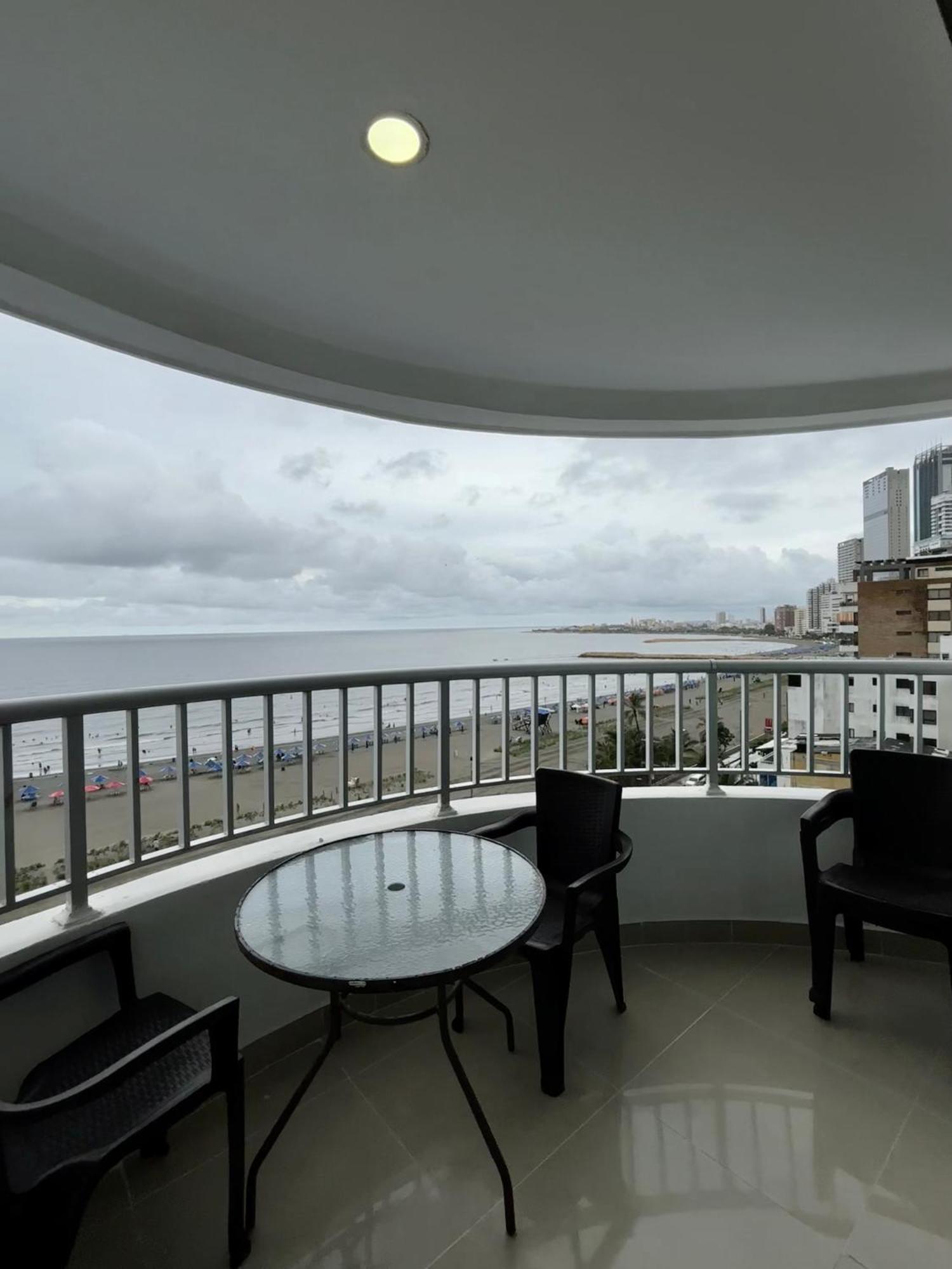 Paraiso En Bocagrande Con Vista Al Mar Cartagena ภายนอก รูปภาพ