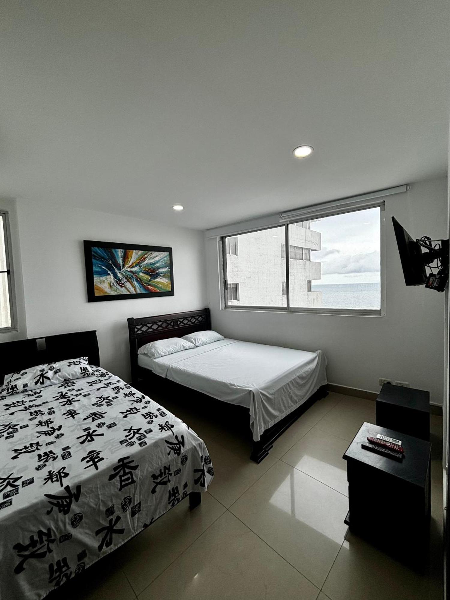 Paraiso En Bocagrande Con Vista Al Mar Cartagena ภายนอก รูปภาพ