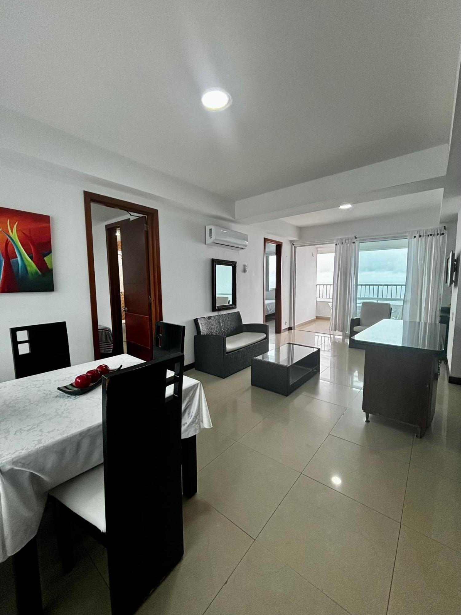 Paraiso En Bocagrande Con Vista Al Mar Cartagena ภายนอก รูปภาพ