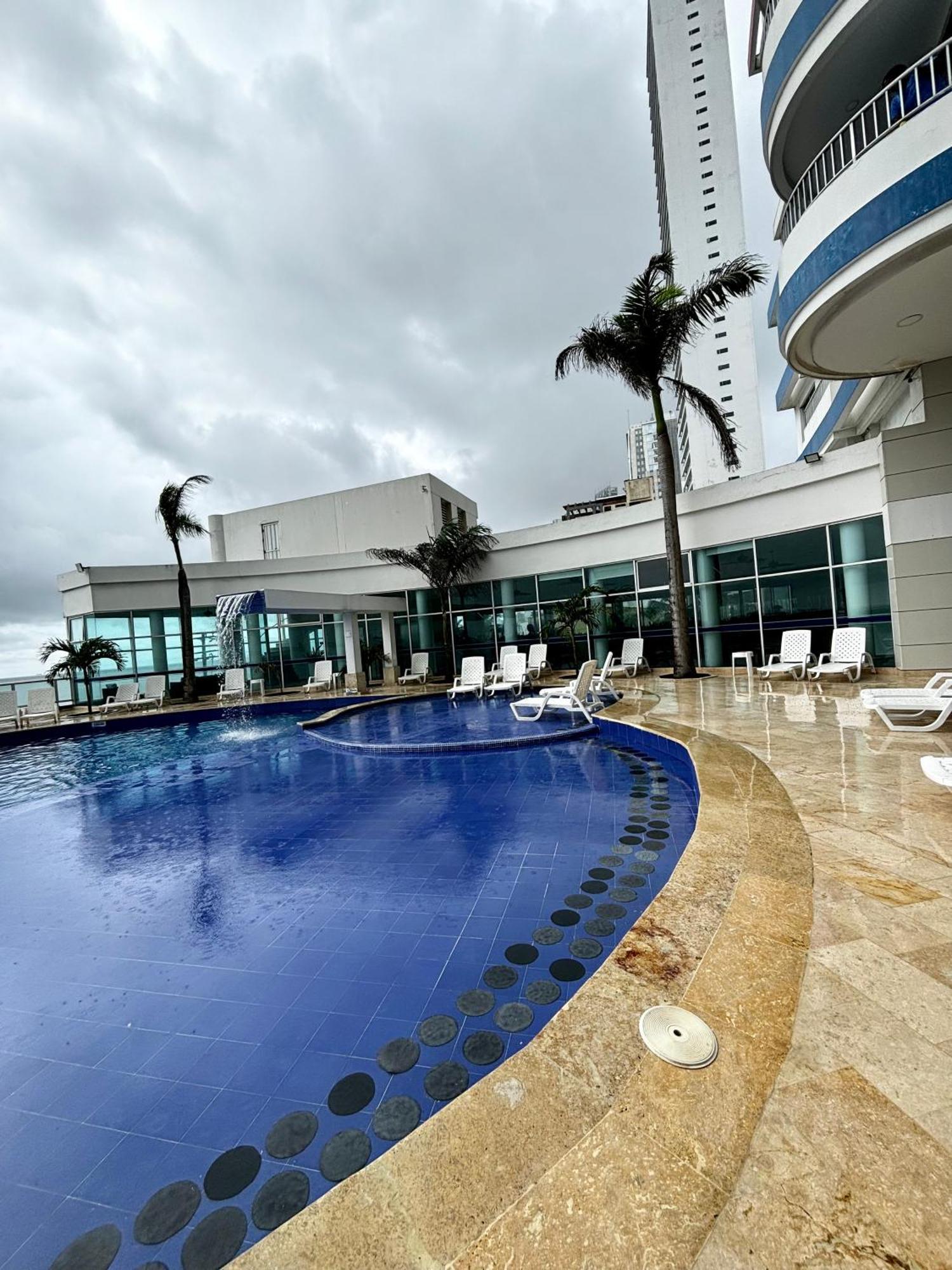 Paraiso En Bocagrande Con Vista Al Mar Cartagena ภายนอก รูปภาพ