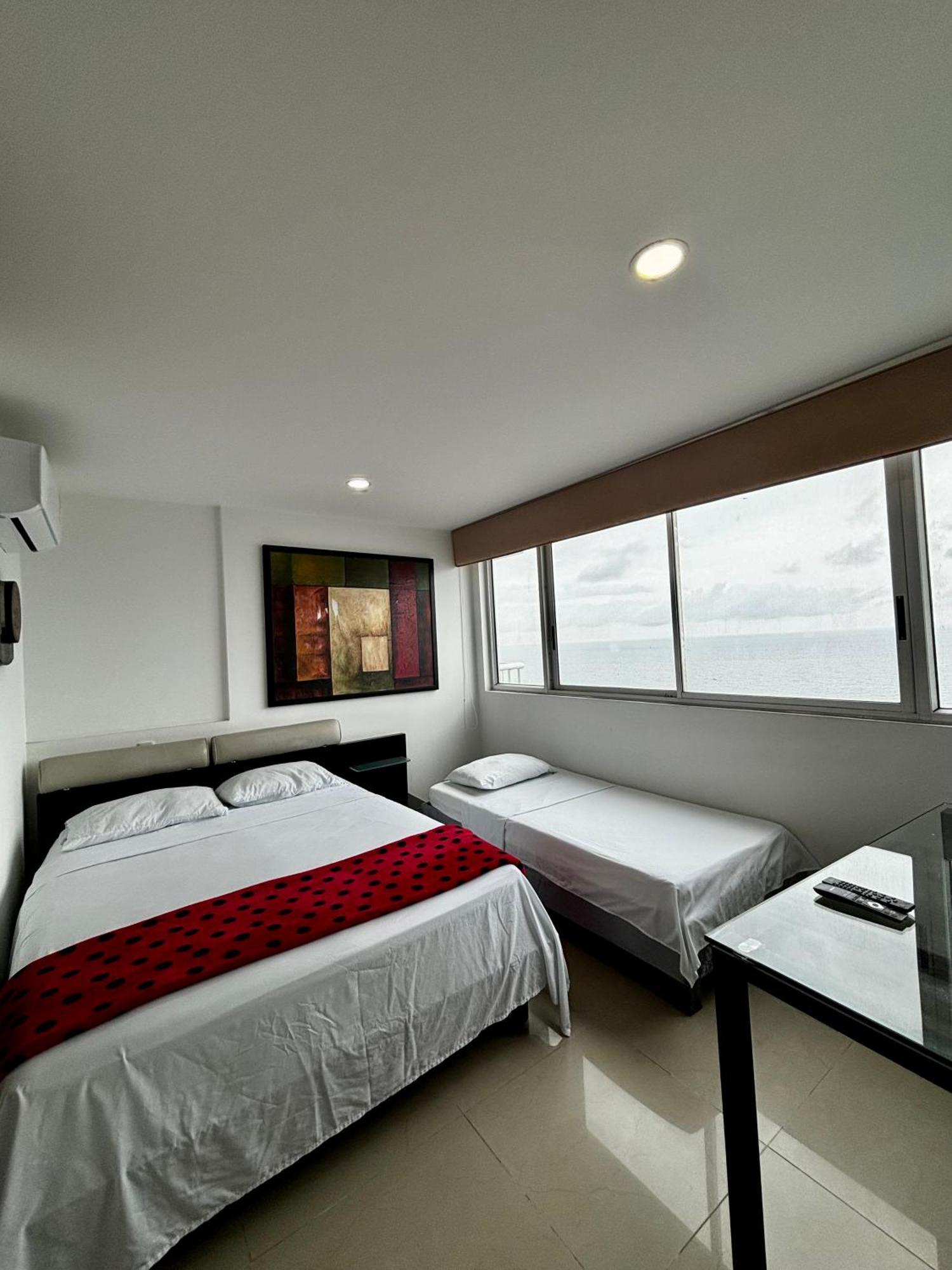 Paraiso En Bocagrande Con Vista Al Mar Cartagena ภายนอก รูปภาพ