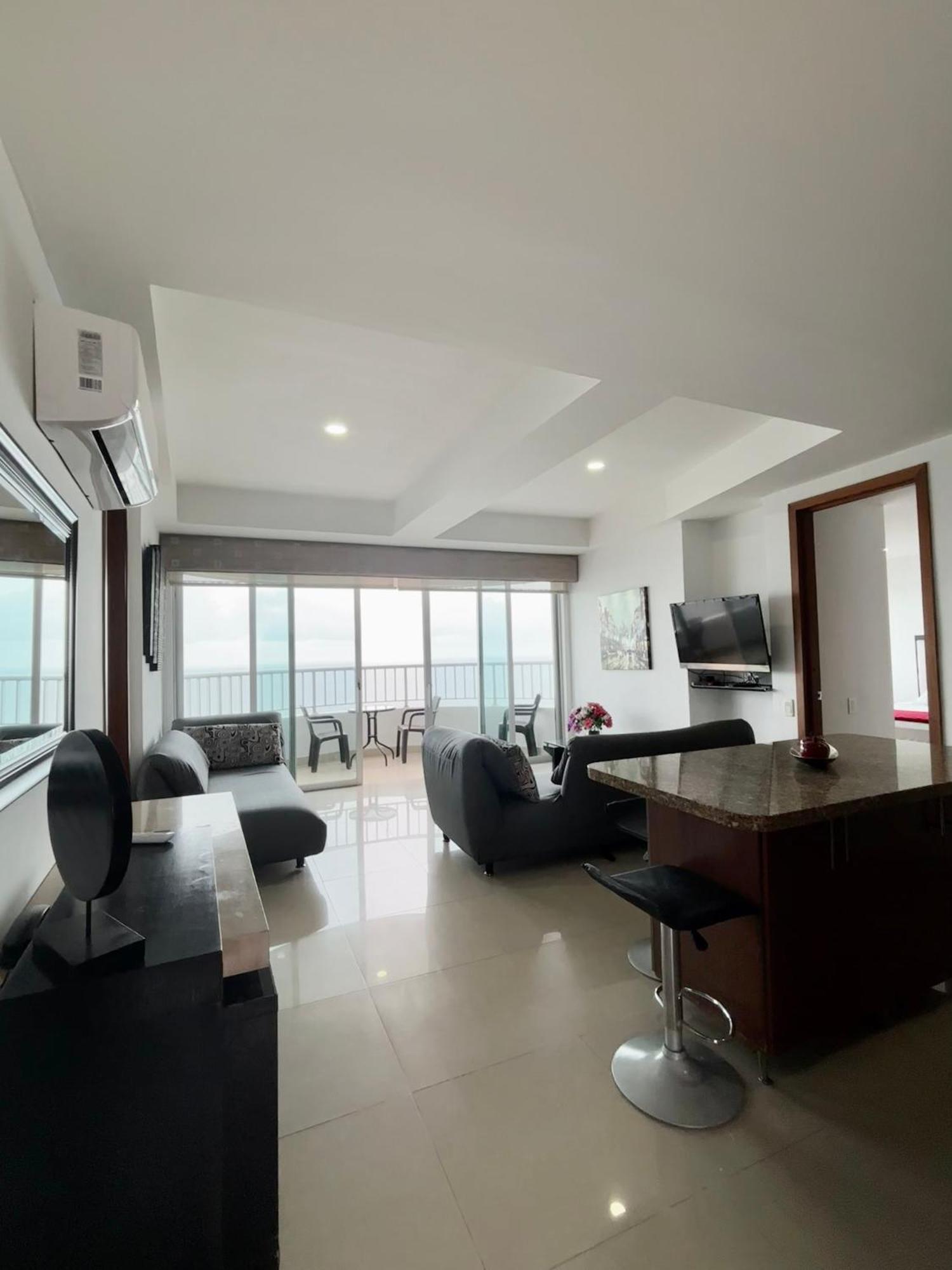 Paraiso En Bocagrande Con Vista Al Mar Cartagena ภายนอก รูปภาพ