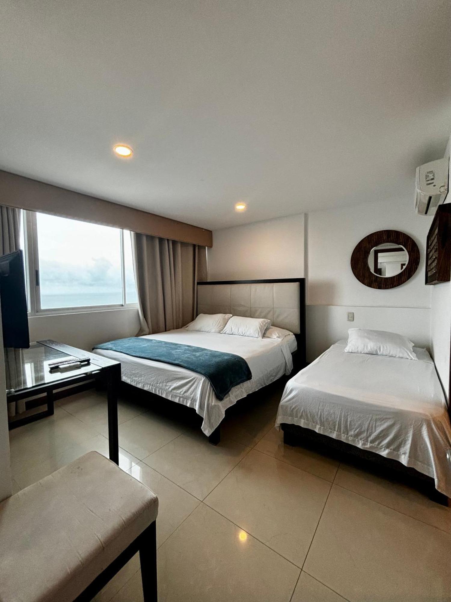 Paraiso En Bocagrande Con Vista Al Mar Cartagena ภายนอก รูปภาพ