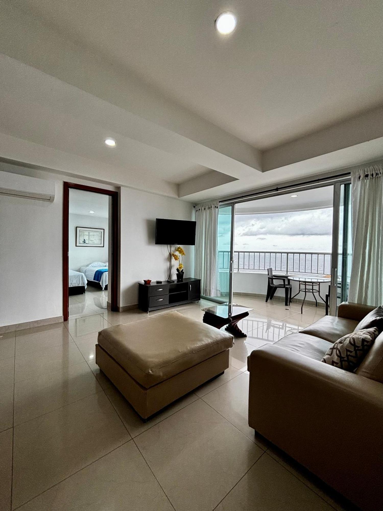 Paraiso En Bocagrande Con Vista Al Mar Cartagena ภายนอก รูปภาพ