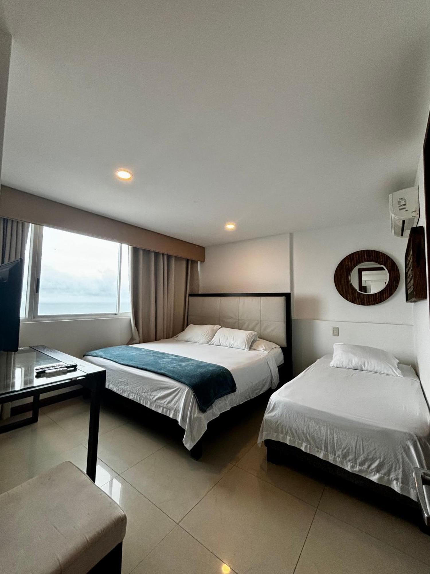 Paraiso En Bocagrande Con Vista Al Mar Cartagena ภายนอก รูปภาพ