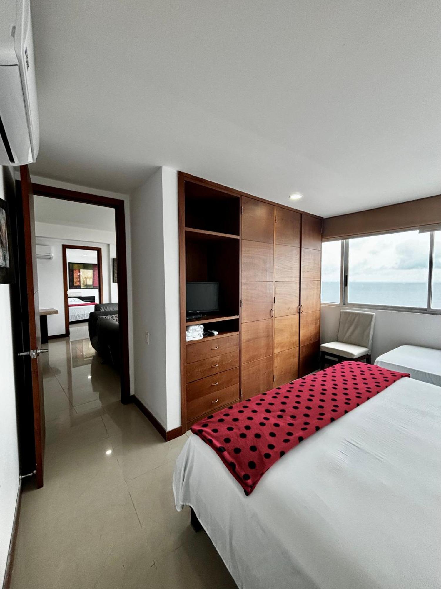 Paraiso En Bocagrande Con Vista Al Mar Cartagena ภายนอก รูปภาพ
