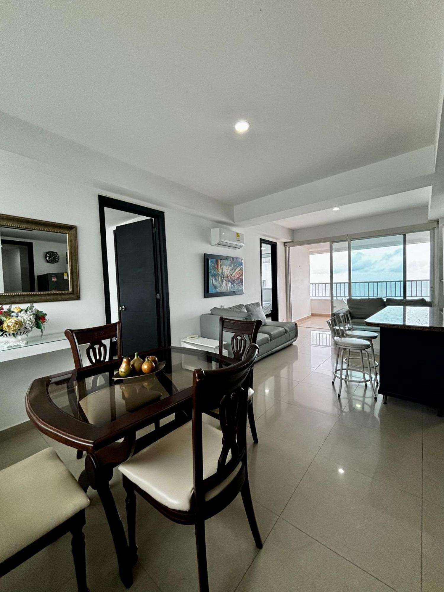 Paraiso En Bocagrande Con Vista Al Mar Cartagena ภายนอก รูปภาพ