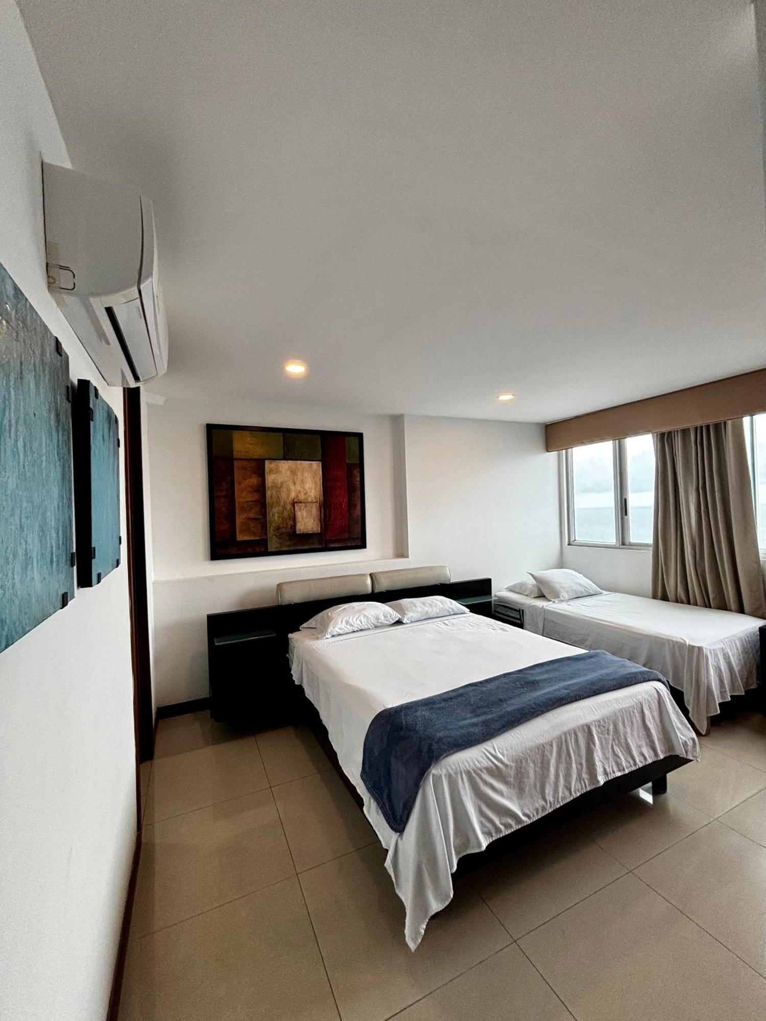 Paraiso En Bocagrande Con Vista Al Mar Cartagena ภายนอก รูปภาพ