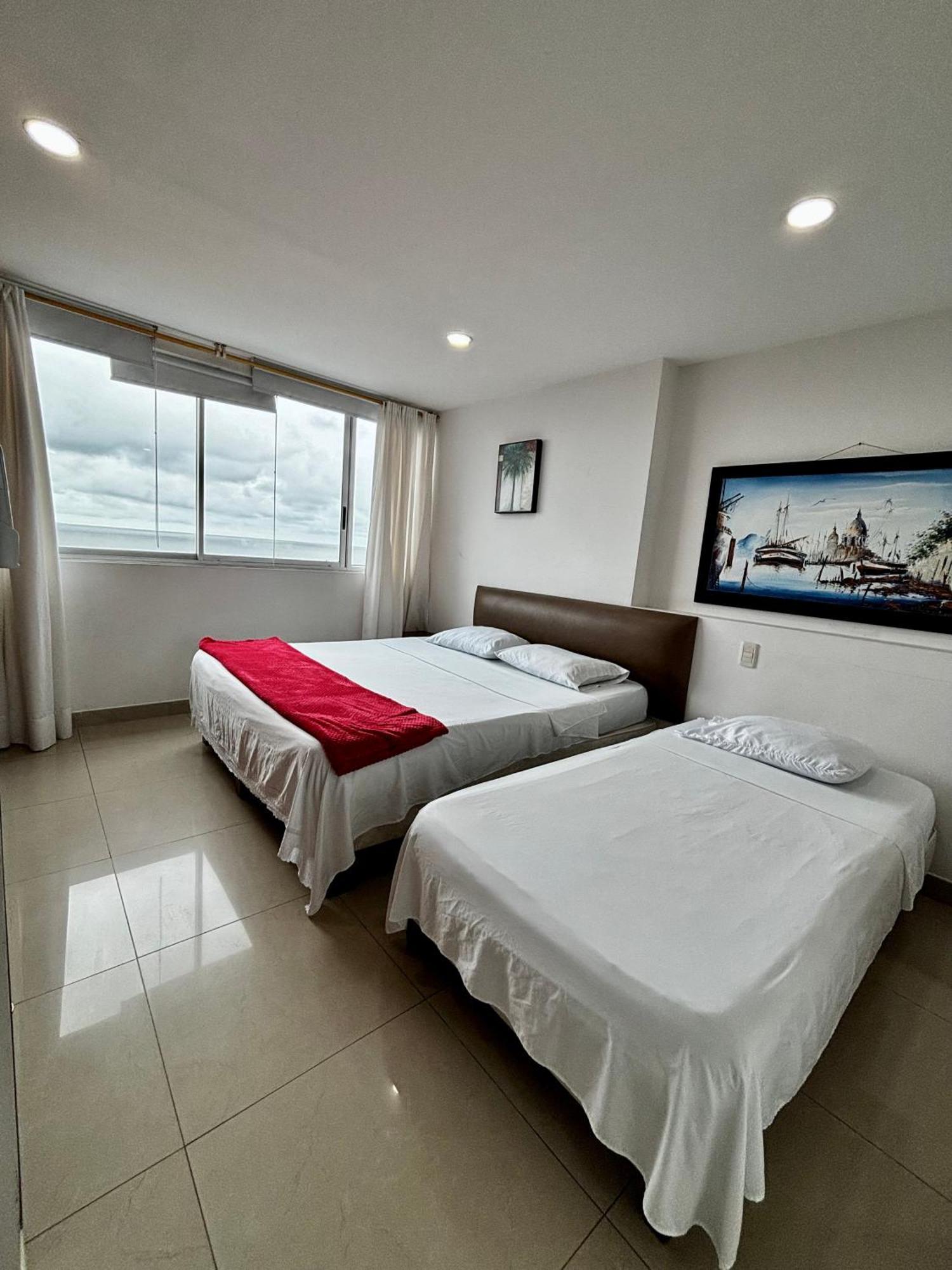 Paraiso En Bocagrande Con Vista Al Mar Cartagena ภายนอก รูปภาพ