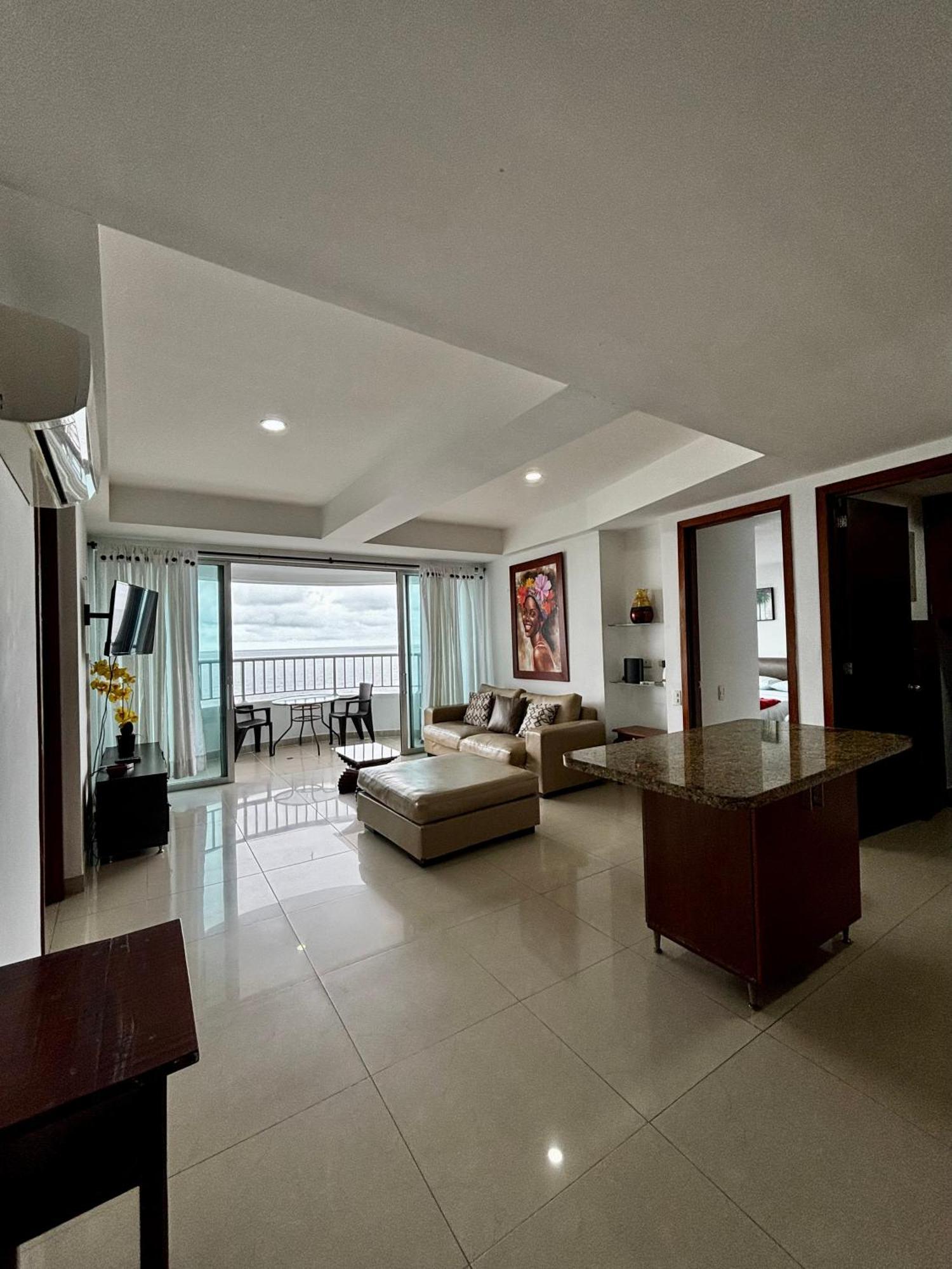 Paraiso En Bocagrande Con Vista Al Mar Cartagena ภายนอก รูปภาพ