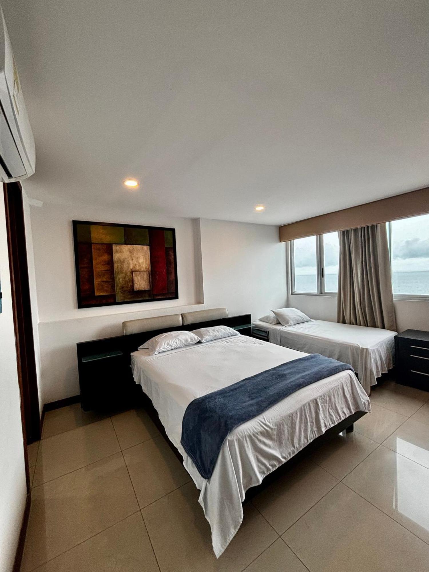 Paraiso En Bocagrande Con Vista Al Mar Cartagena ภายนอก รูปภาพ