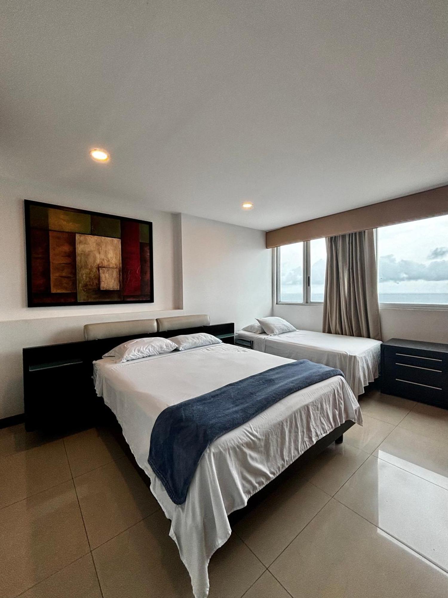 Paraiso En Bocagrande Con Vista Al Mar Cartagena ภายนอก รูปภาพ