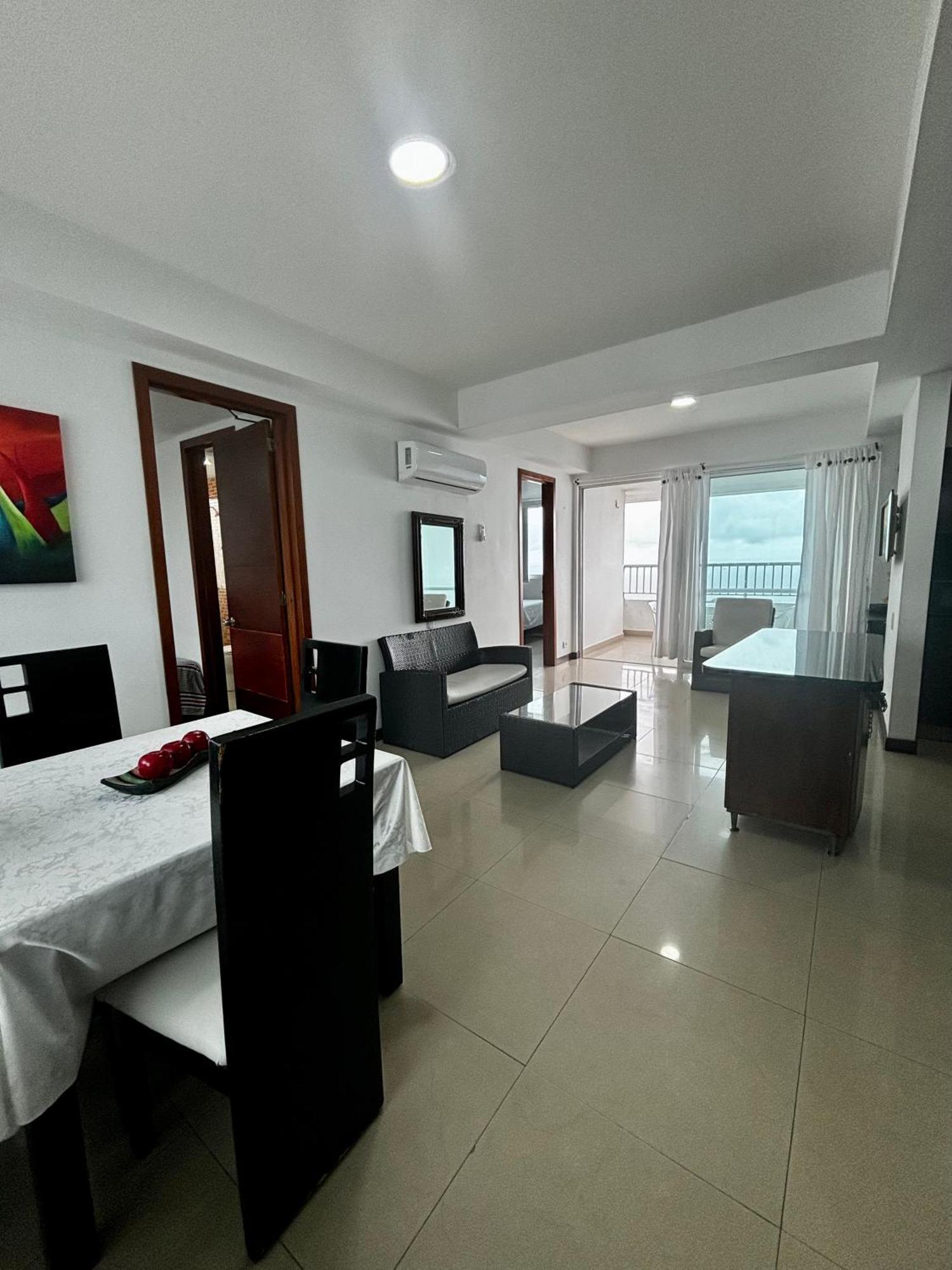 Paraiso En Bocagrande Con Vista Al Mar Cartagena ภายนอก รูปภาพ